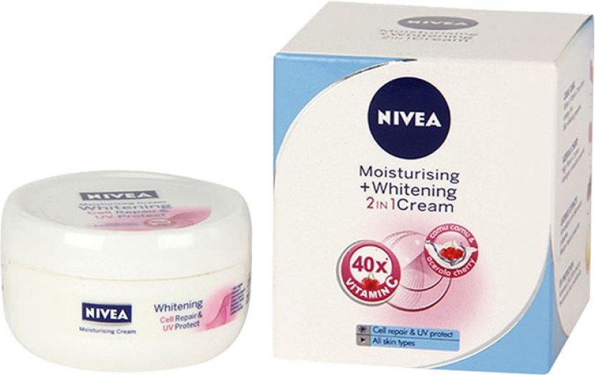 NIVEA Moisturising Whitening 2 in 1 Cream Price in India Buy