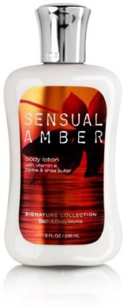 Bath & Body Works Sensual Amber Body Lotion, 8 oz. : Beauty &  Personal Care