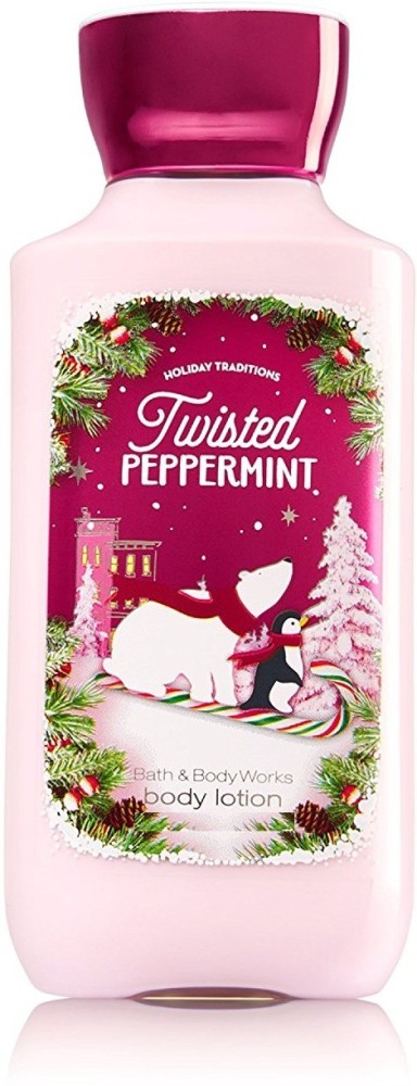 Twisted peppermint bath online and body works review