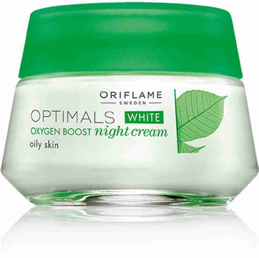 Oriflame Sweden Optimals White Oxygen Boost Night Cream Oily Skin