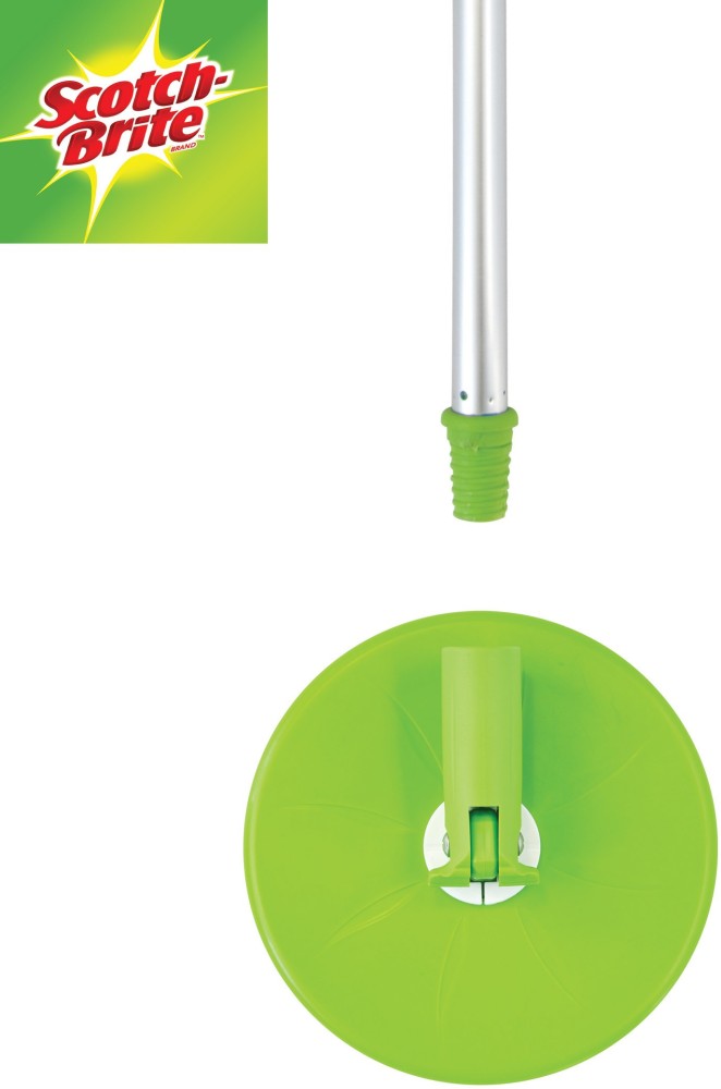 Scotch-Brite Jumper Spin Mop with Round Refill Heads (H18U-3198)