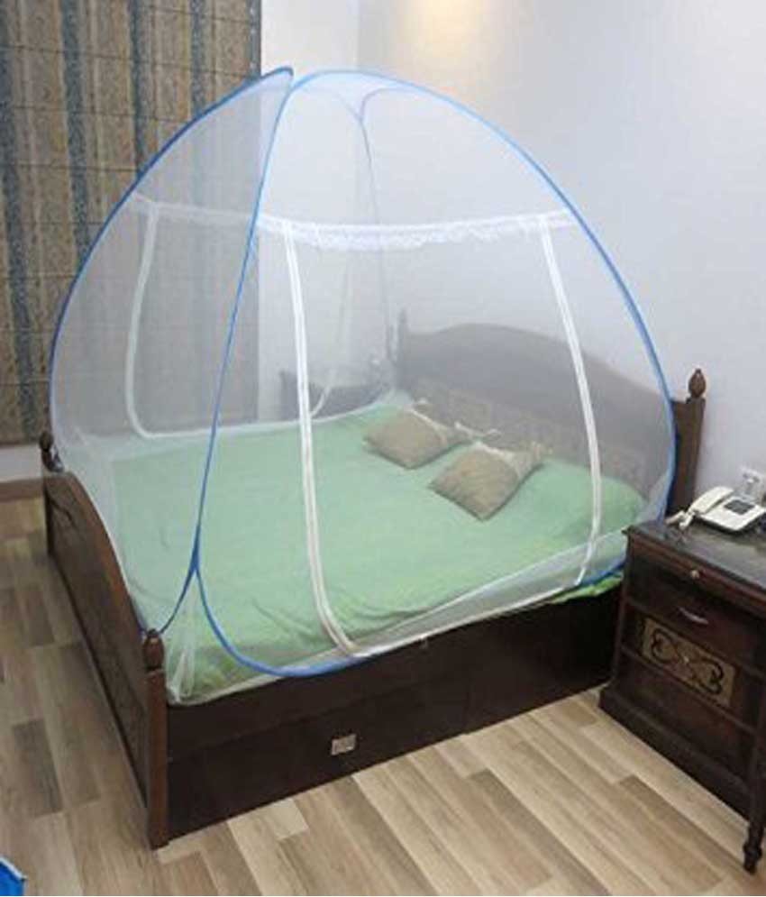 ANS Adults Washable mosquito net single bed twist pattern Mosquito Net