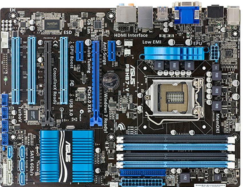 ASUS P8H67-V LGA 1155Socket ATX Intel H67 Chipset DDR3