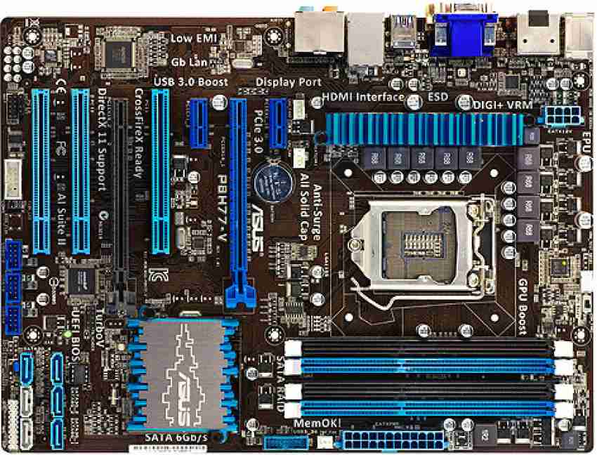 ASUS ASUS P8H77-V Motherboard - ASUS : Flipkart.com