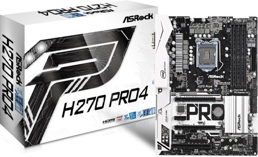 ASRock H270 Pro4 Motherboard - ASRock : Flipkart.com