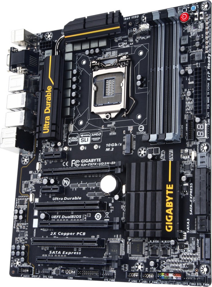 GIGABYTE GA-Z97X-Ud5H-Bk LGA 1150 Intel Z97 HDMI Sata 6Gb/S USB 