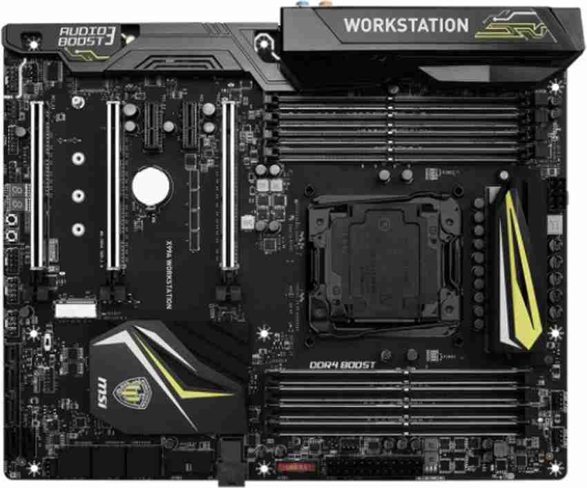 X99a motherboard top