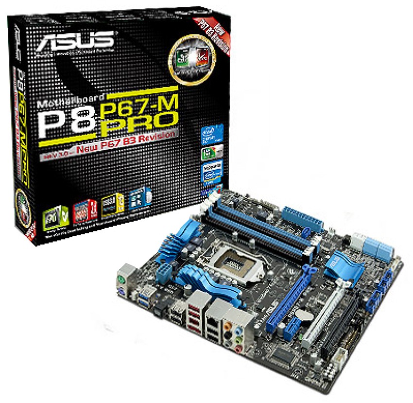 ASUS P8P67-M PRO Motherboard - ASUS : Flipkart.com