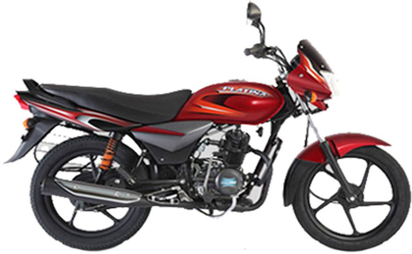 Platina bike red colour sale