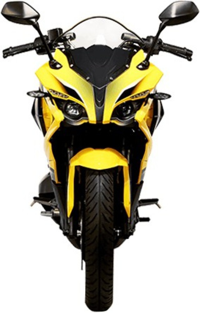 Bajaj pulsar rs 200 on sale yellow colour price