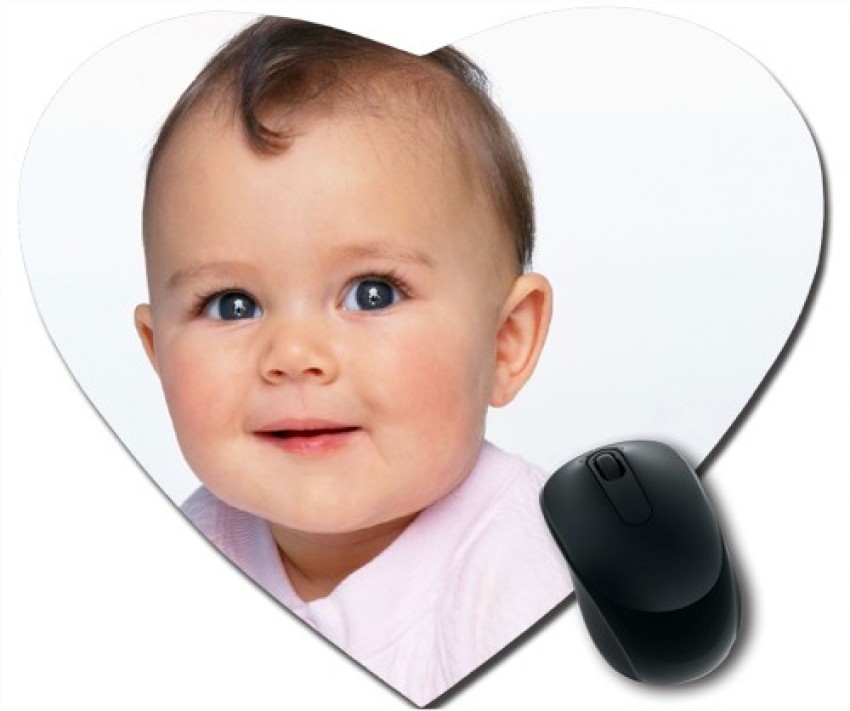 Awwsme Smile Baby Face Heart Mousepad - Awwsme : Flipkart.com