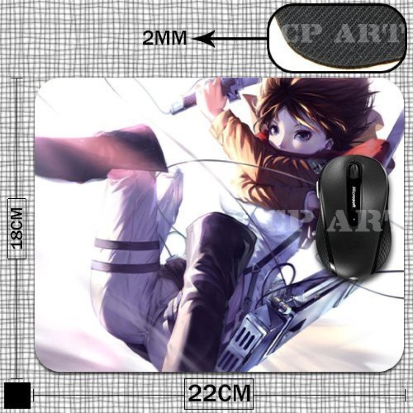 Mousepad Shingeki no Kyojin Mikasa