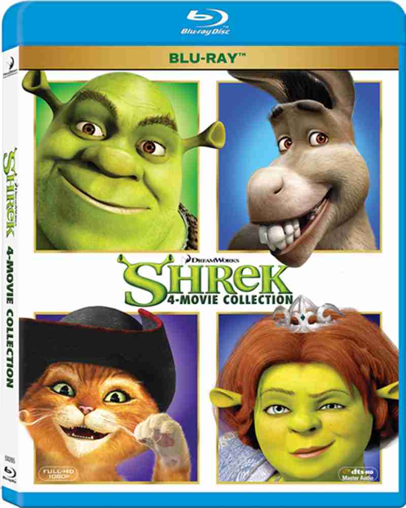 Shrek Quadrilogy Collection (4 Blu-ray)