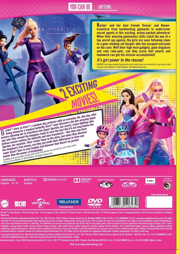 Barbie spy squad full clearance movie in english hd