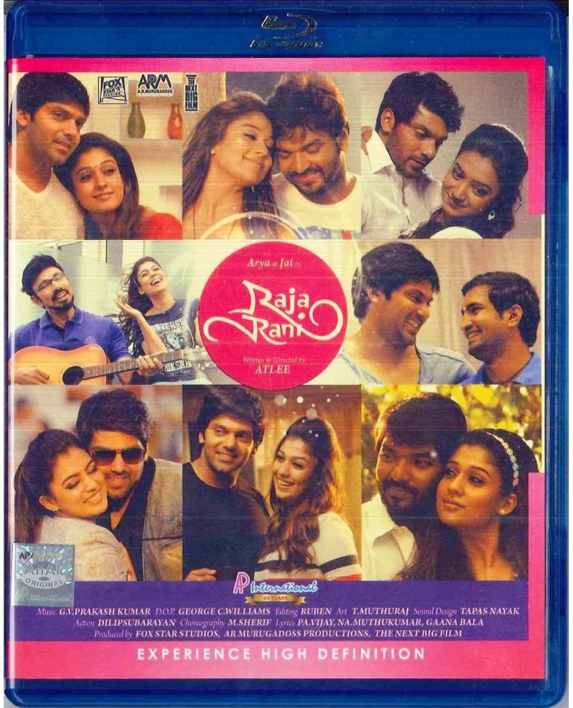 RAJA RANI BLU RAY Price in India - Buy RAJA RANI BLU RAY online at ...