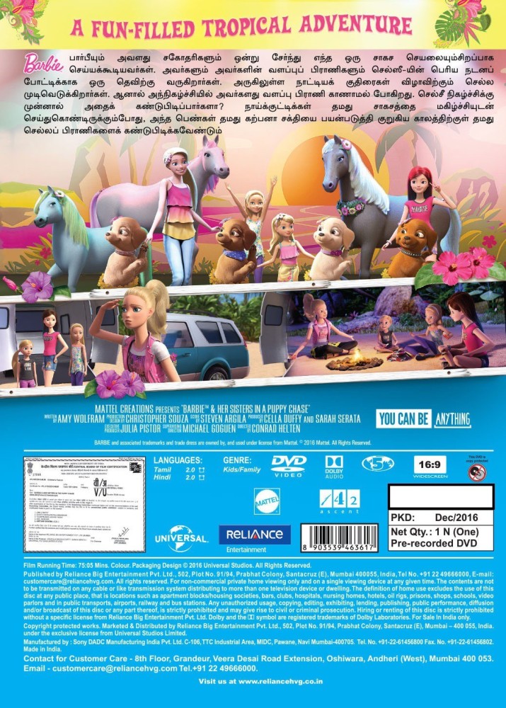 Barbie puppy chase online full movie in english