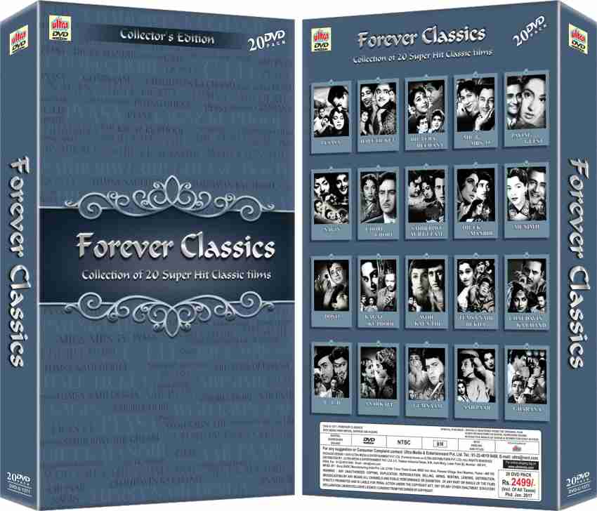 Forever Classics Hindi Movies(20 DVD pack) Price in India - Buy