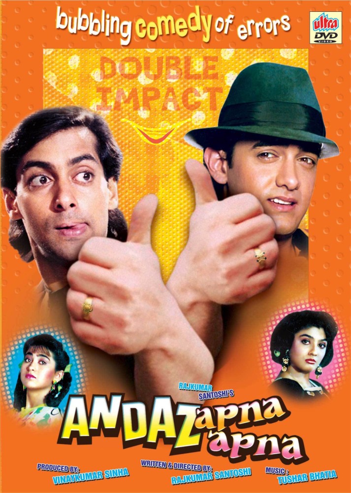 ANDAZ APNA APNA Hindi Movie DVD Price in India Buy ANDAZ APNA