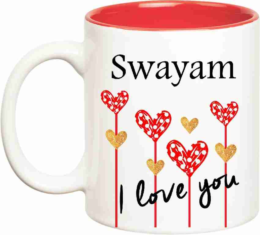 HUPPME I Love You Swayam Inner Red (350 ml) Ceramic Coffee Mug Price in  India - Buy HUPPME I Love You Swayam Inner Red (350 ml) Ceramic Coffee Mug  online at