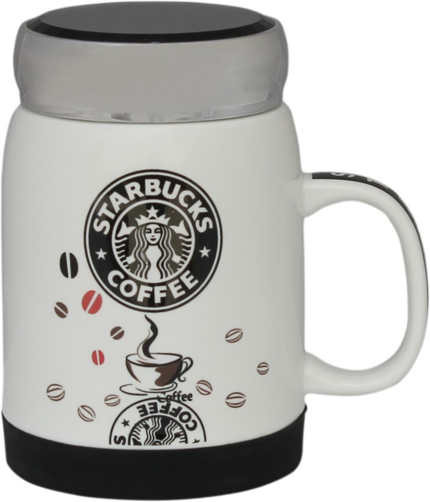 Starbucks Coffee With Lid Set of 2 Ceramic Coffee Mug Price in