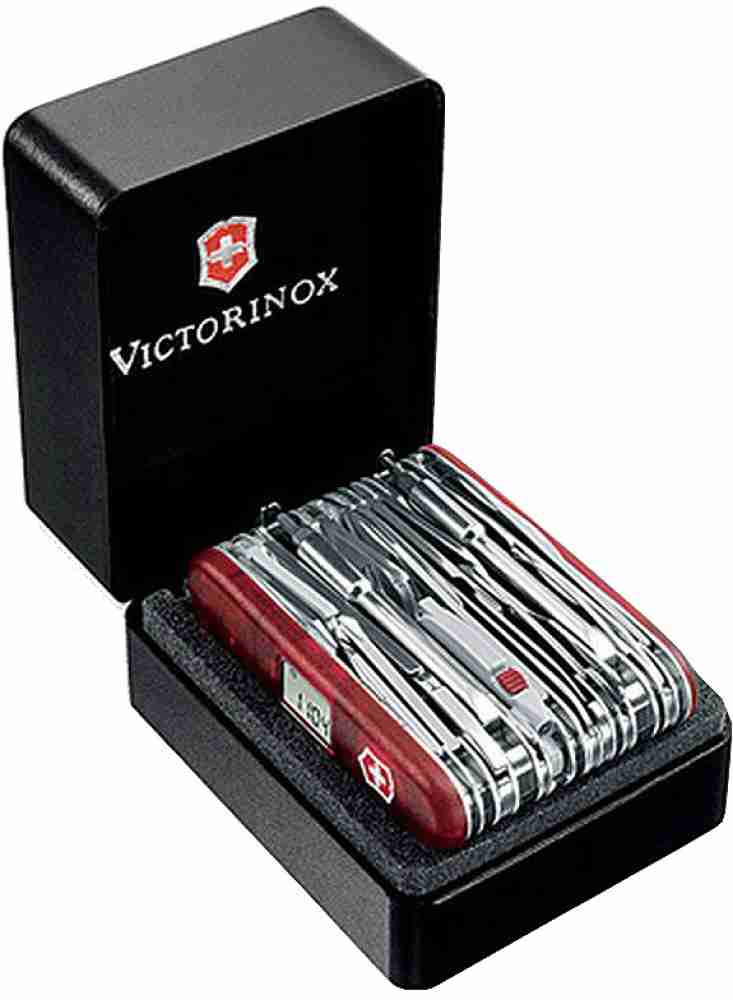 Victorinox Swiss Champ XAVT 80 Swiss Army Knife - Price in India, Reviews,  Ratings & Specifications