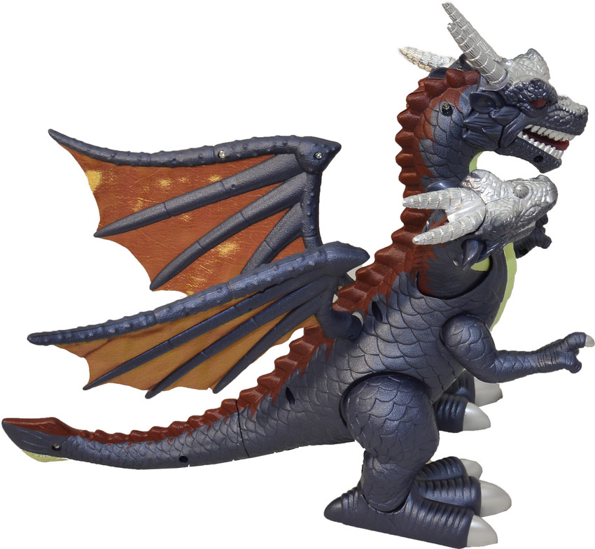 Three headed deals dragon toy