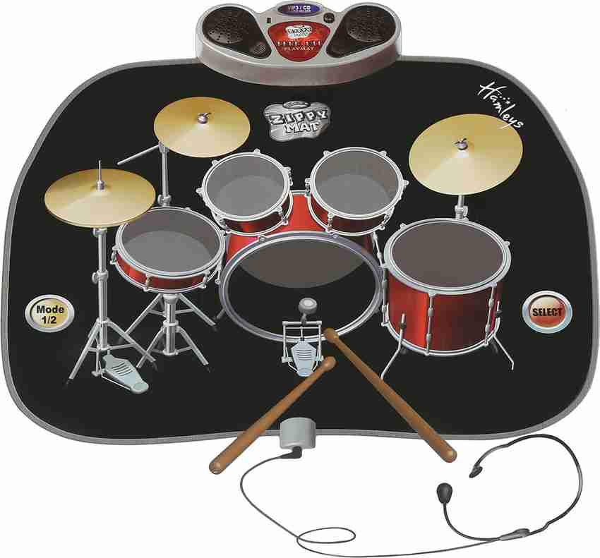 Hey! Play! 7-Piece Toy Drum Set