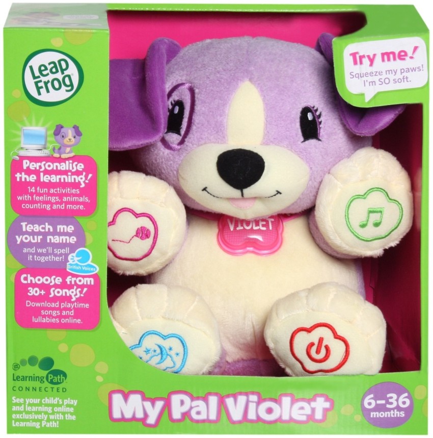 violet stuffed animal