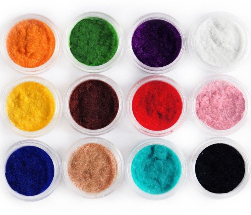 Set Color Velvet Flocking Powder + Special Flocking Adhesive
