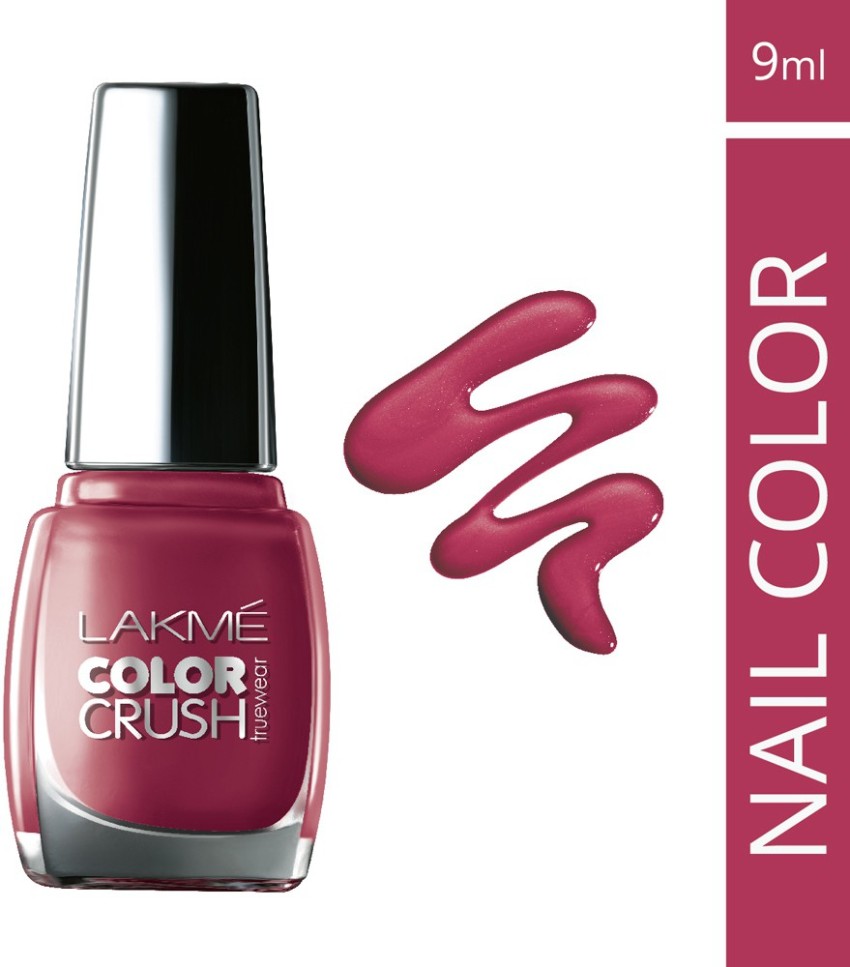 Lakme True Wear Nail Color Reds & Maroons 404 (9ml )