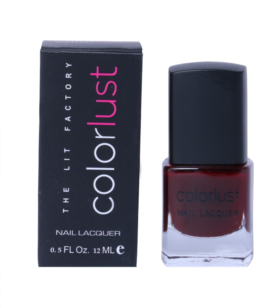 Colorlust Nailpaint Wine Red Wine Red - Price in India, Buy Colorlust  Nailpaint Wine Red Wine Red Online In India, Reviews, Ratings & Features |  Flipkart.com