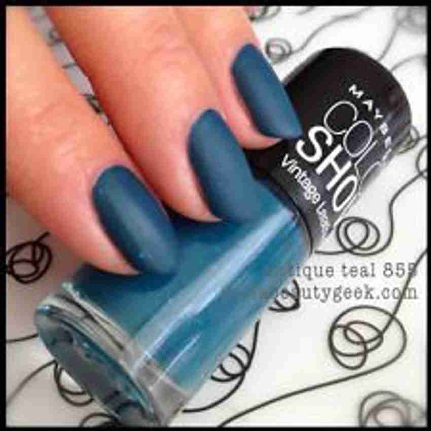Teal leather polish cheap