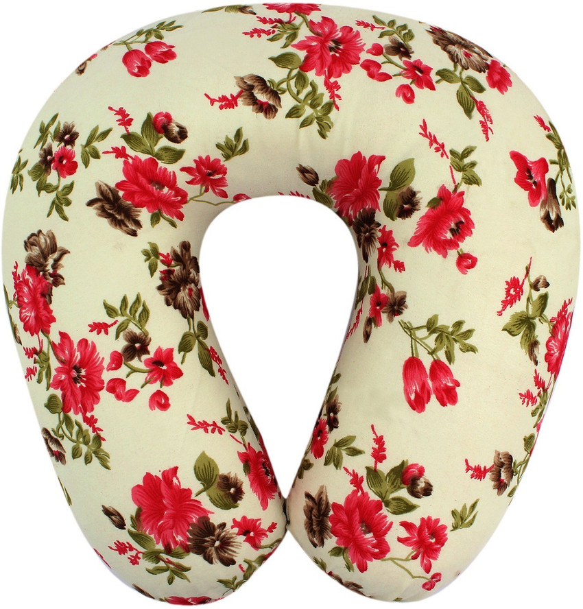 Floral neck pillow sale