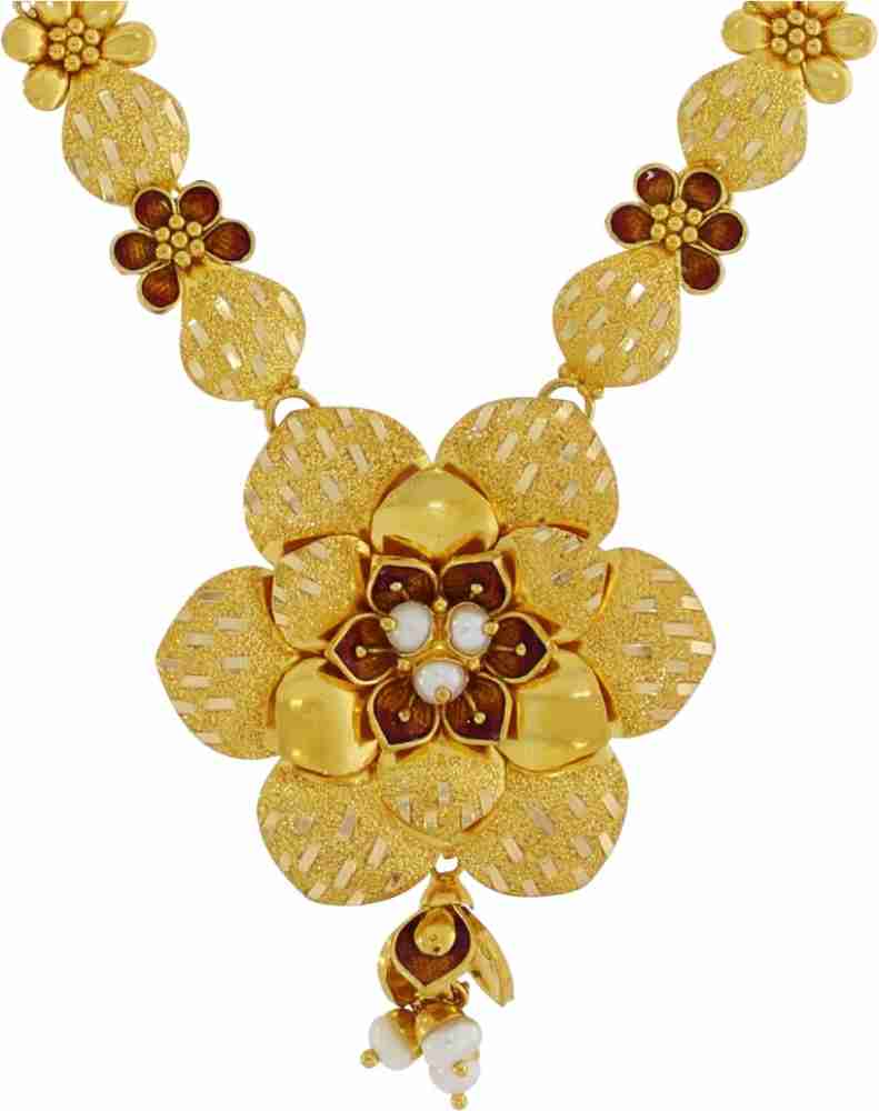 Kalyan jewellers online shopping gold deals necklace