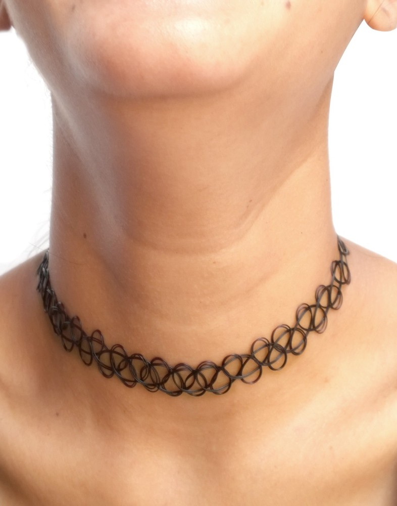 bijoux Combo of Fake tattoo Choker and Velvet Choker Fabric, Plastic Choker  Price in India - Buy bijoux Combo of Fake tattoo Choker and Velvet Choker  Fabric, Plastic Choker Online at Best