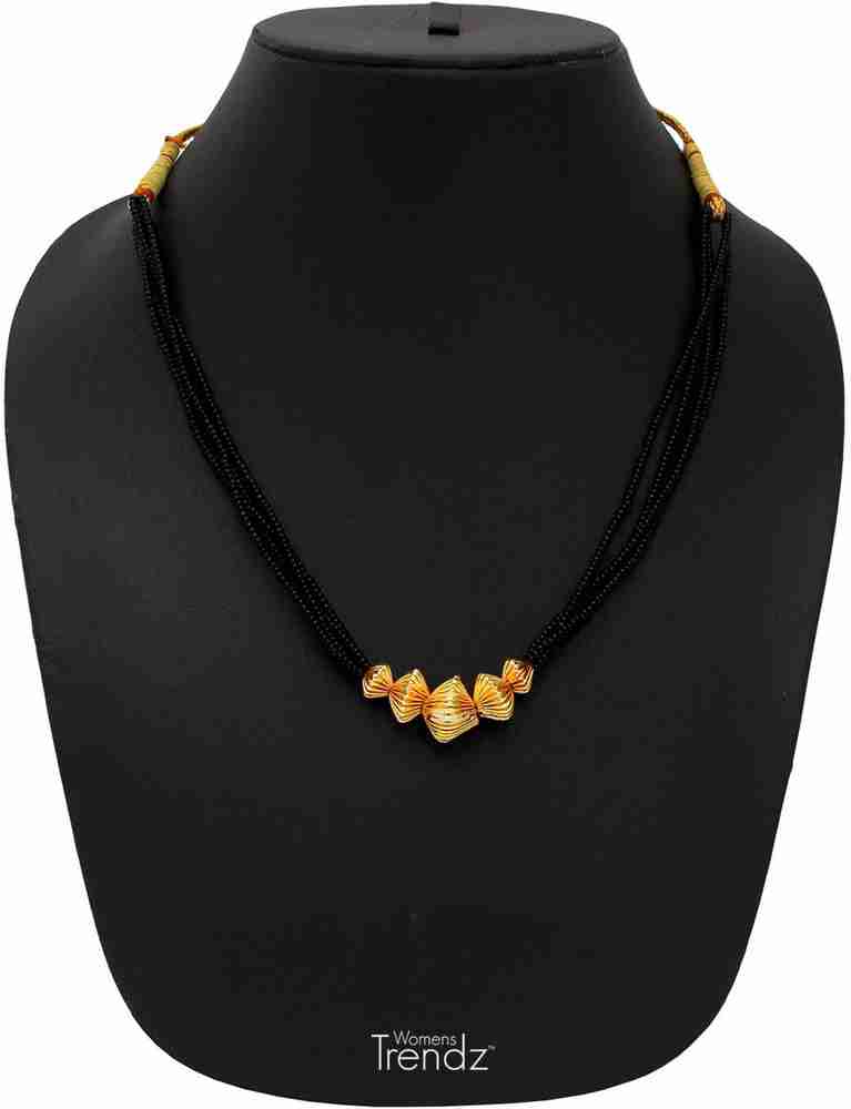 Womens Trendz Centre Jaav Mani Manchali Crystal Gold plated Plated Alloy Necklace Price in India Buy Womens Trendz Centre Jaav Mani Manchali Crystal Gold plated Plated Alloy Necklace Online at Best Pr...