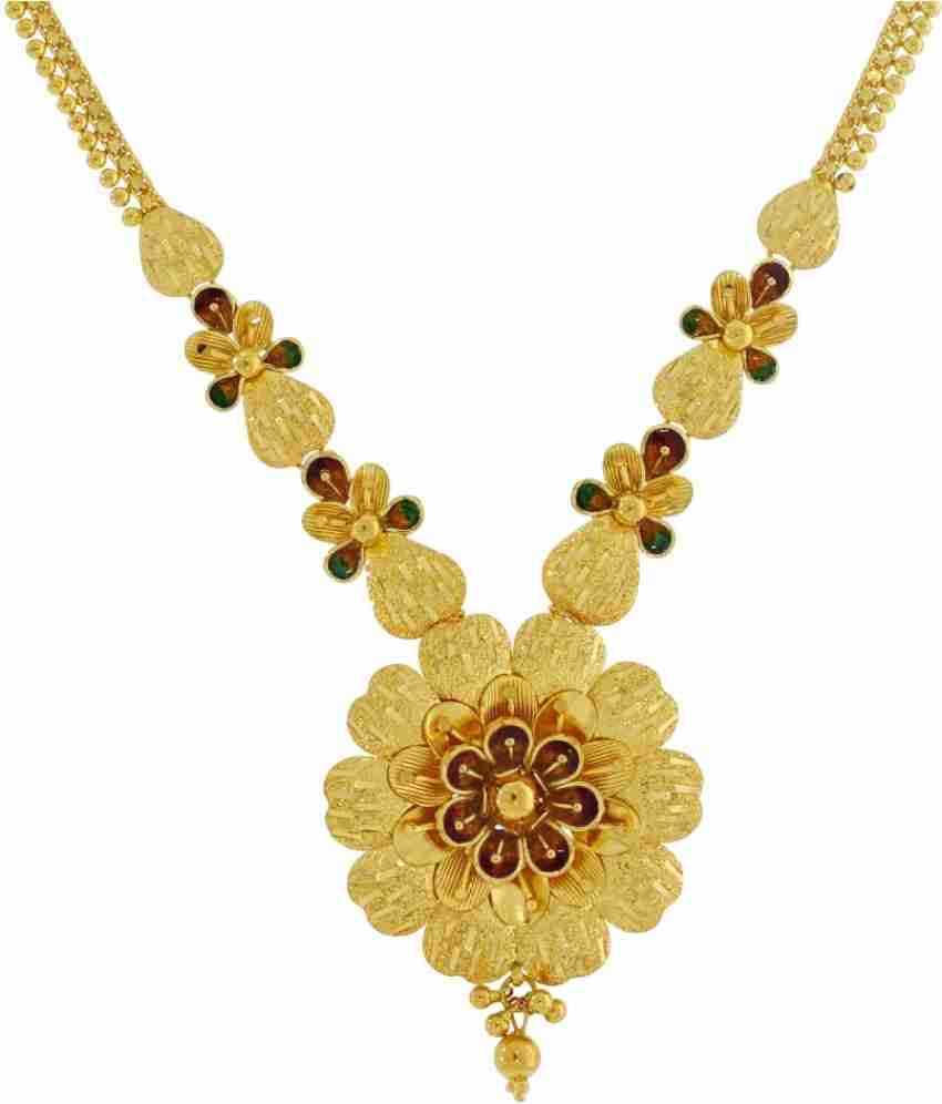 Necklace design store kalyan jewellers