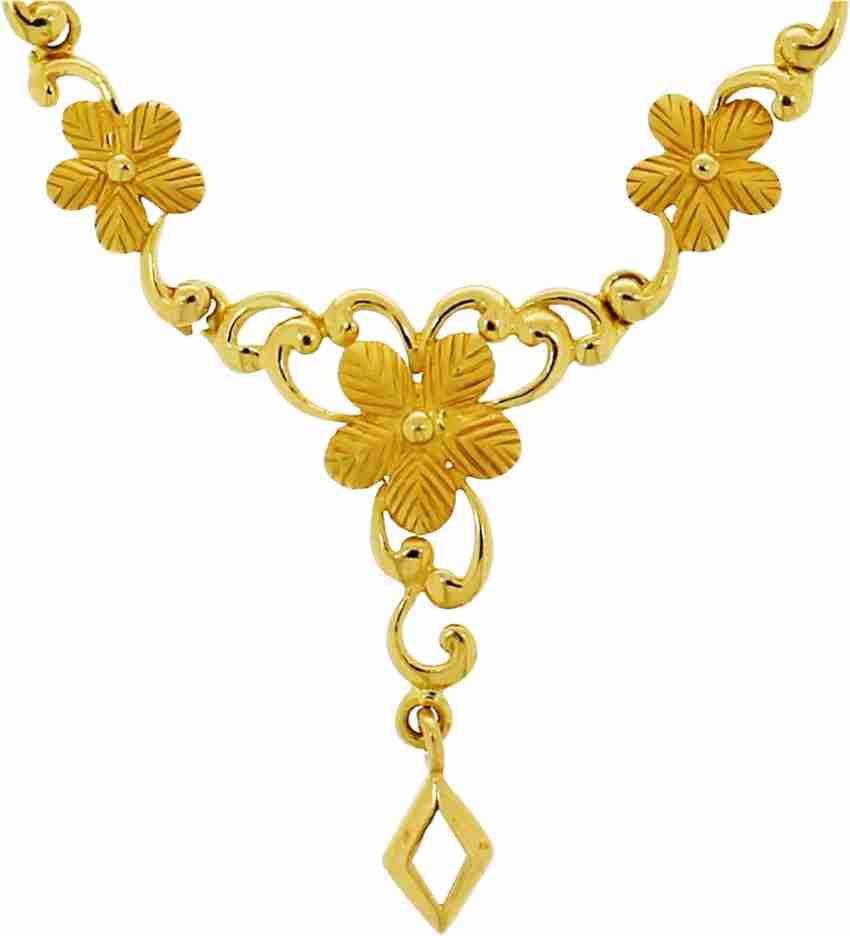 Kalyan jewellers gold 2025 necklace designs with weight