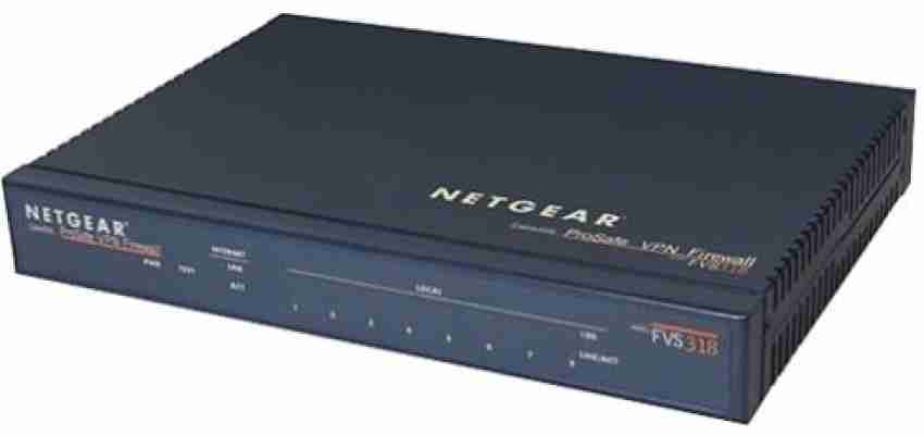 NETGEAR Prosafe VPN Firewall 8 W/8 Port 10/100 Mbps FVS318 Network