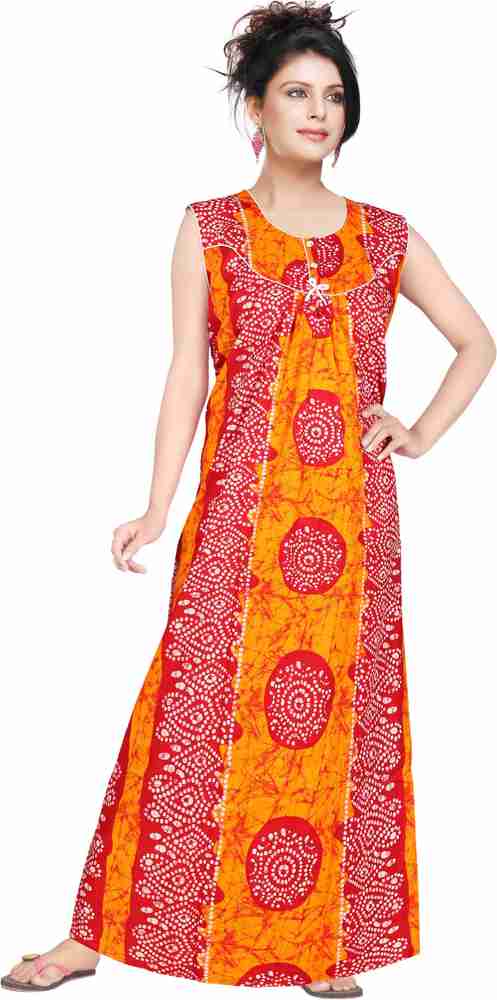Sleeveless sales nighty flipkart