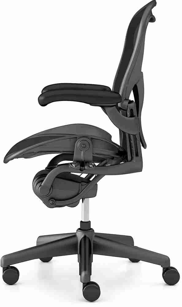 HermanMiller Aeron Classic Carbon Pellicle Graphite base