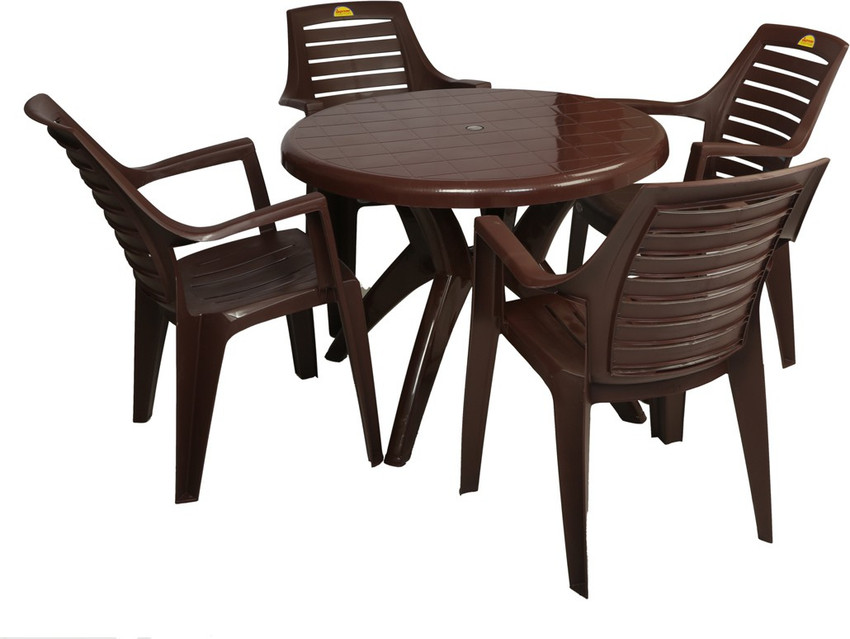 Plastic table outlet chair set price