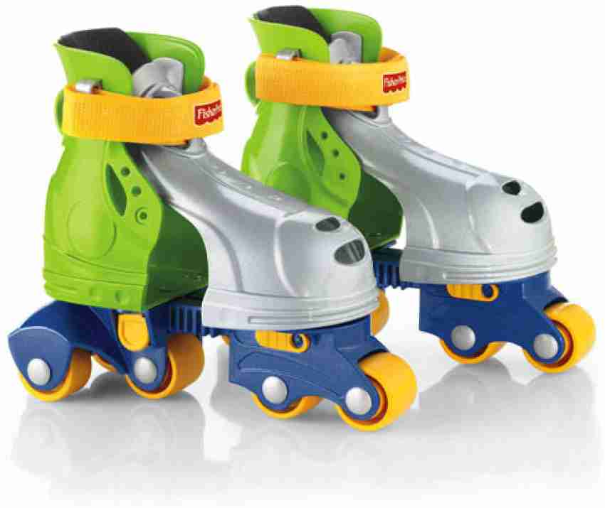 Fisher price v7621 roller skates grow with me 1 2 3 pink new arrivals