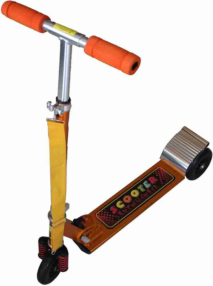 ADRAXX Orange Front Suspension light weight Scooty Orange Front