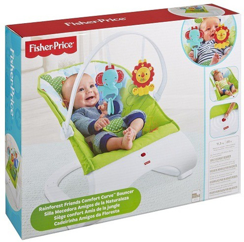 Fisher price rainforest friends comfort shop curve bouncer