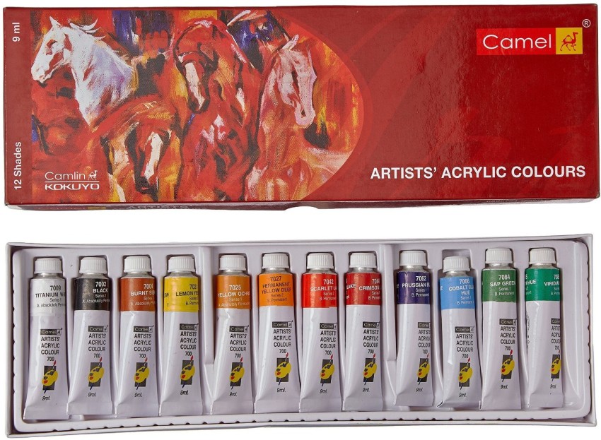 FABER-CASTELL Acrylic Paint Tube Set - Pack of 12