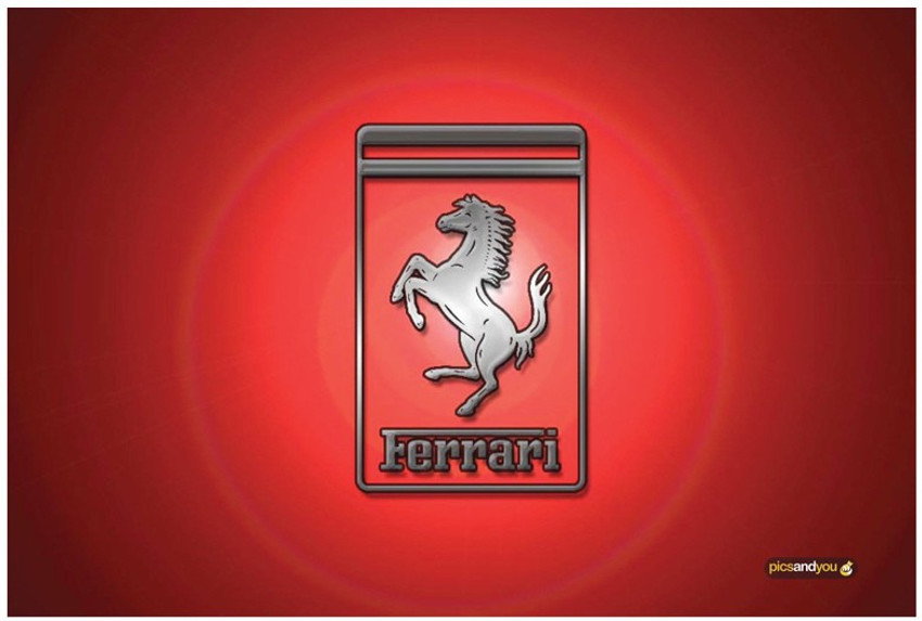 Ferrari Logo Black Hd