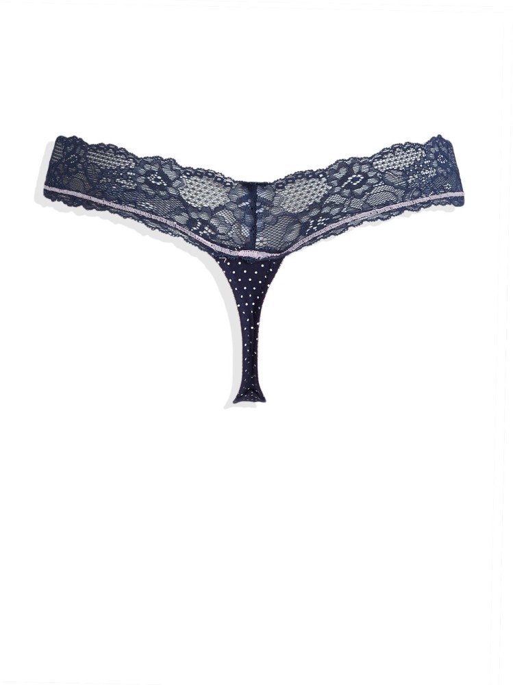 Bwitch Joanna Lace Women Thong Light Blue Panty - Buy Medium Blue Bwitch Joanna  Lace Women Thong Light Blue Panty Online at Best Prices in India