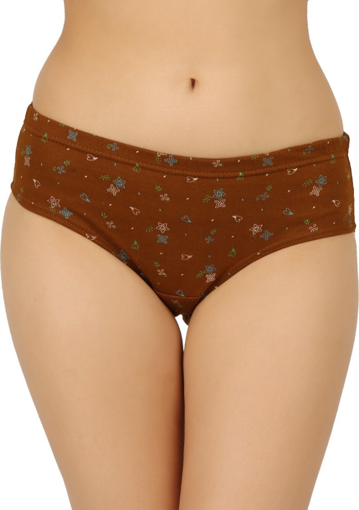 VAISHMA Women Hipster Brown Panty - Buy Orange VAISHMA Women Hipster Brown  Panty Online at Best Prices in India