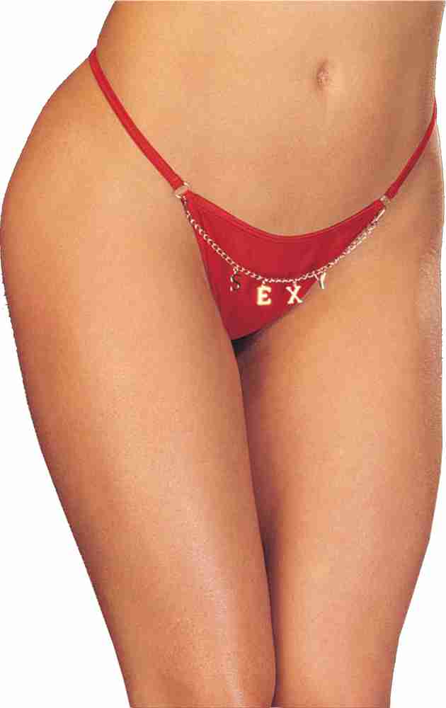 Victoria's Secret VSI0039 Women Bikini Red Panty - Buy Red Victoria's Secret  VSI0039 Women Bikini Red Panty Online at Best Prices in India